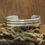 Thumbnail: Sterling Silver and 14K Gold Cuff Bracelet by Ray Tafoya Navajo