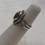 Thumbnail: Sterling Silver and Gaspeite Southwest Ring Size 5.25