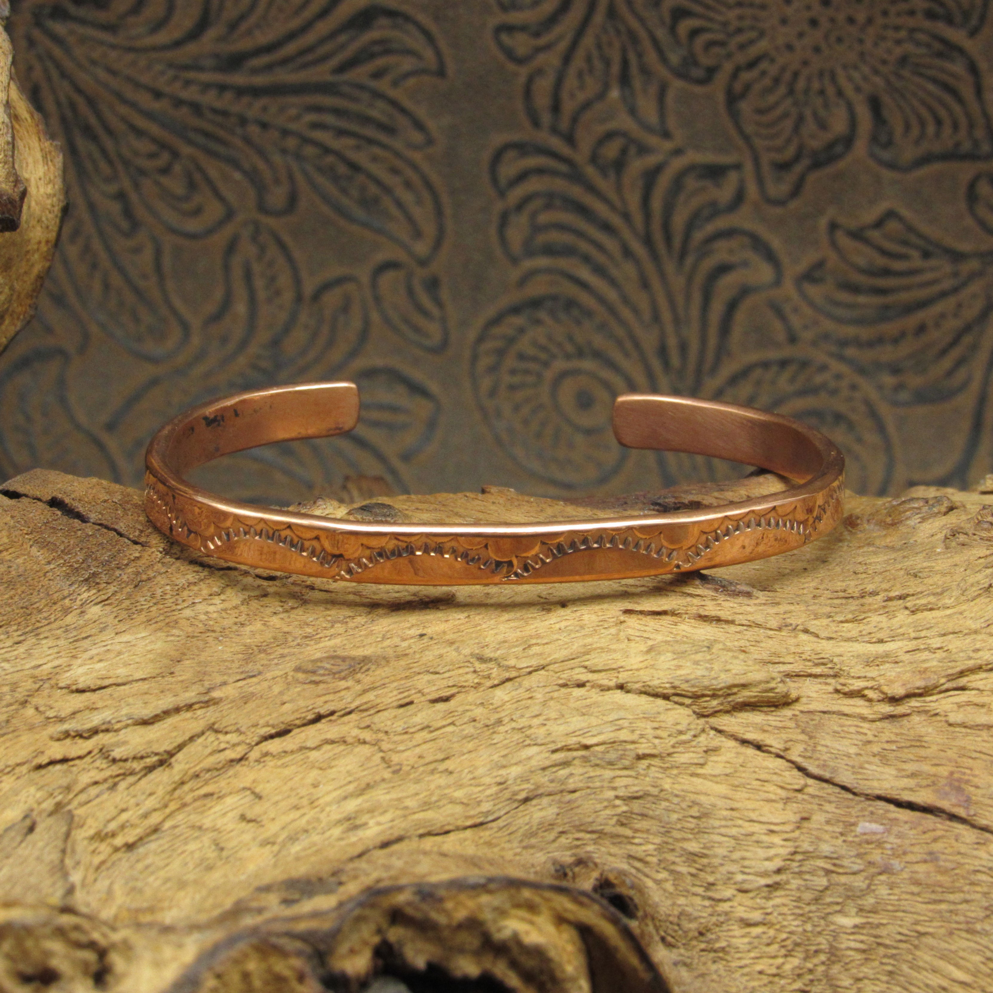 Artisan Design Polished Copper Cuff Bracelet