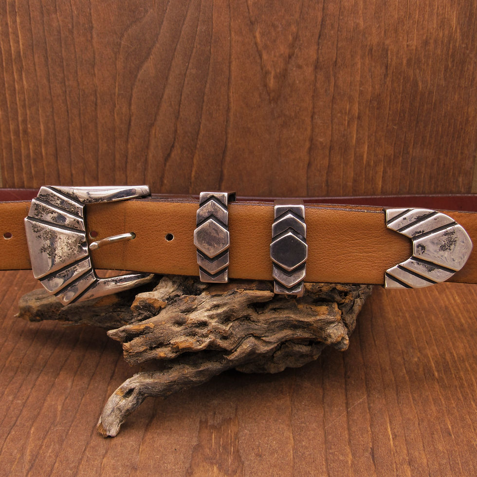 self-portrait AW24052JBBLACK 関税送料込 JT Santa Fe Sterling Buckle Set on Tom Taylor Custom Belt