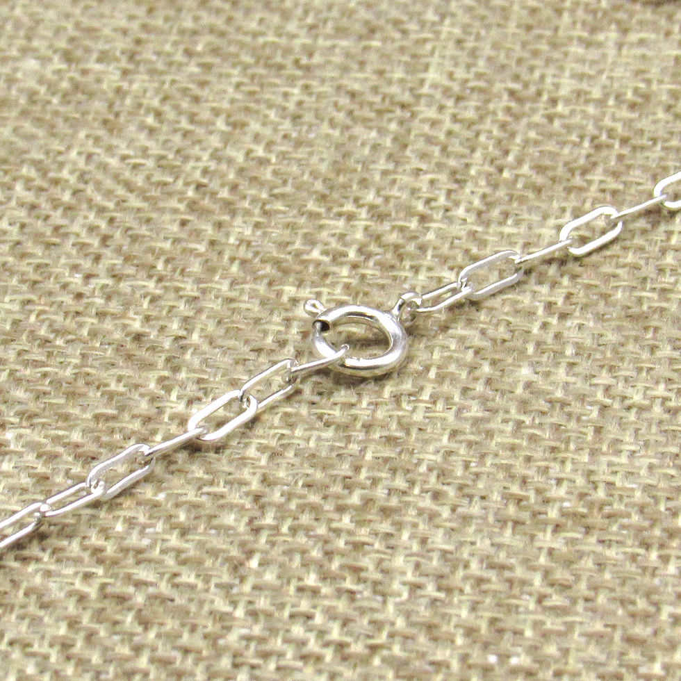 Thumbnail: *Small Bear Paw Sterling Silver Turquoise Navajo Necklace