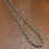 Thumbnail: Sterling Silver and Turquoise Bead Necklace 26"