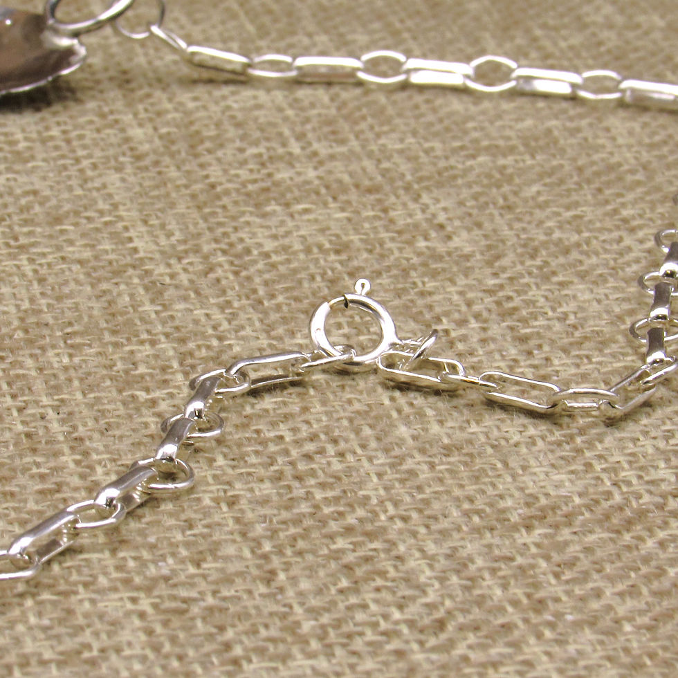 Thumbnail: *Blue Turquoise Sterling Silver Feathers Navajo Necklace