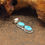 Thumbnail: *Gorgeous Blue Turquoise Navajo Sterling Silver Pendant