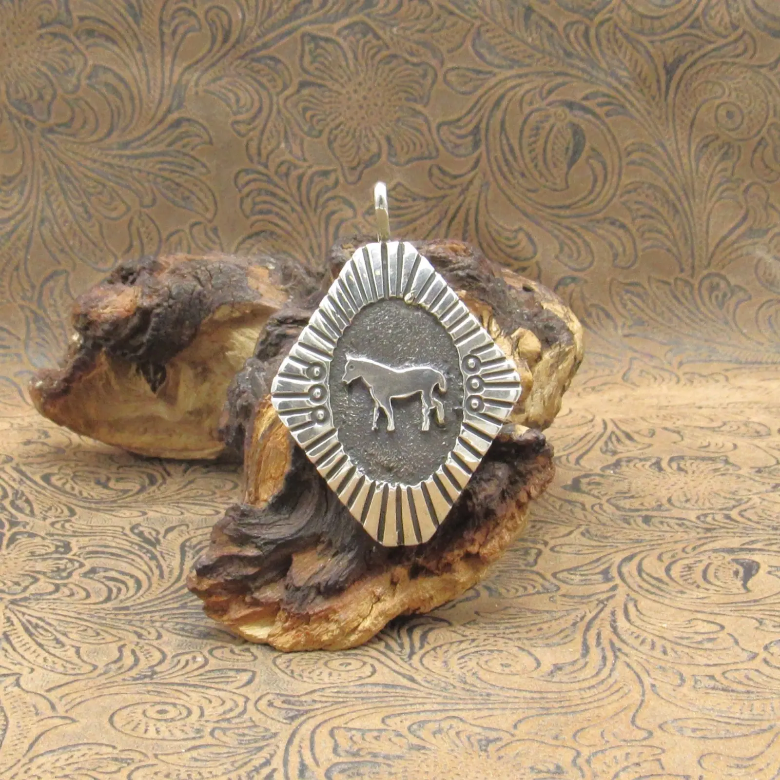 Sterling Silver Horse Pendant