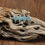 Thumbnail: Vintage Sterling Silver Inlaid Turquoise Bar Pin