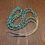 Thumbnail: Vintage 2 Strand Small Turquoise Nugget and Heishi Necklace