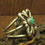 Thumbnail: Southwest Sterling Silver and  Turquoise Cuff Bracelet