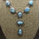 Thumbnail: *Sterling Silver Golden Hills Turquoise Lariat Necklace by Albert Dawes