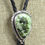 Thumbnail: Moss Agate Sterling Silver Bolo Tie