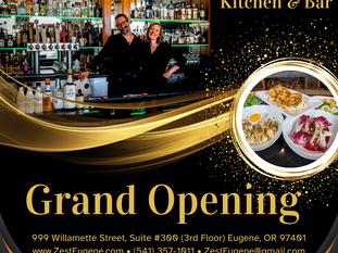 Zest Kitchen & Bar Grand Opening