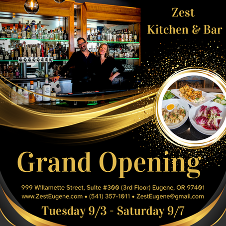 Zest Kitchen & Bar Grand Opening