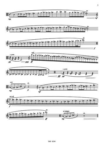 Lament, viola solo | Yitzhak Yedid