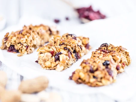 Délicieuses barres énergétiques sans gluten