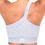 Thumbnail: Asymmetrical Ribbed Comfort Sports Bra