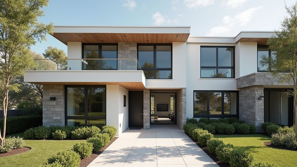 Discover the Advantages of Modern Town Homes