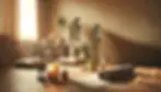 DALL·E 2024-10-29 13.06.49 - An inviting and calming yoga studio scene with a completely b