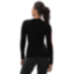 Thumbnail: ENHANCED FITNESS RED DISTRESSED ZIA black Women's Rash Guard copy