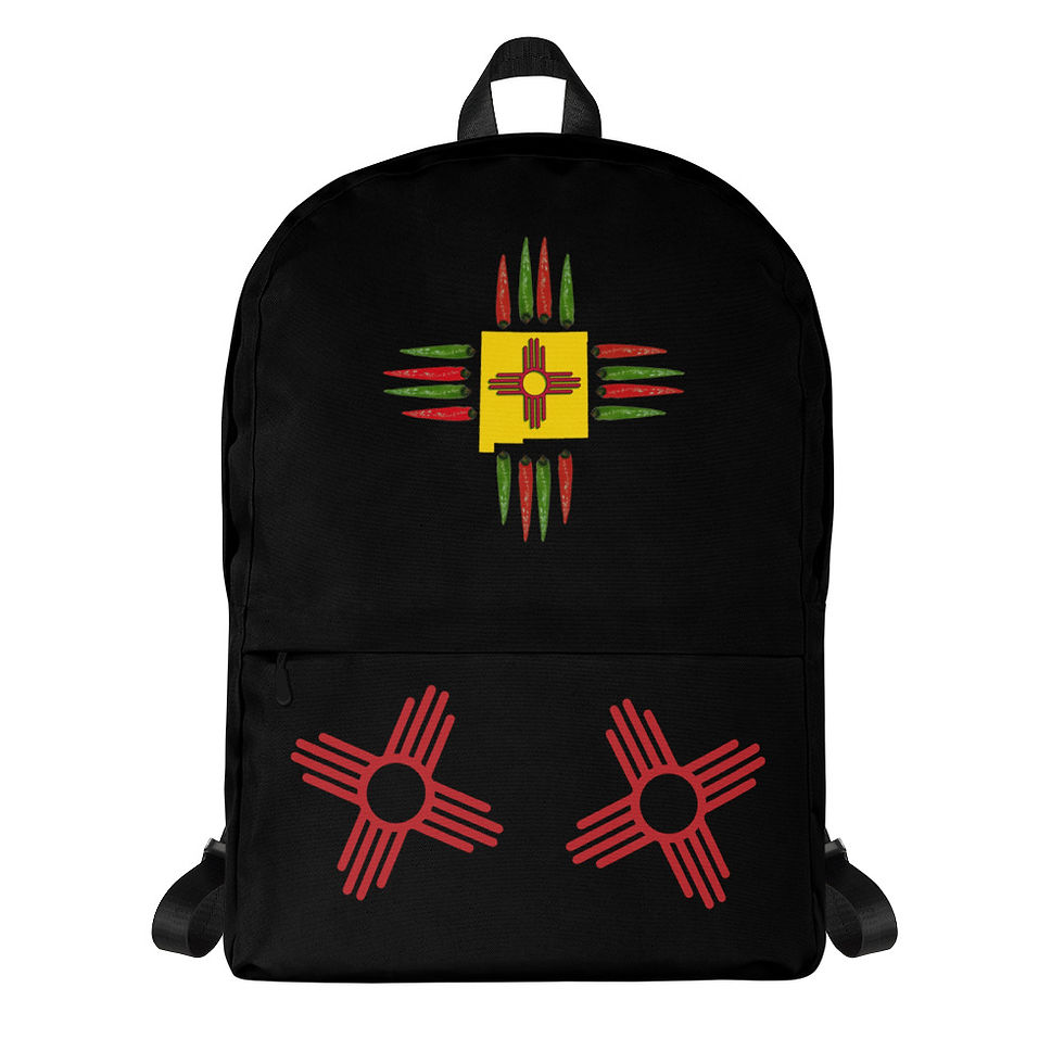 Thumbnail: New Mexico Map Chilis Backpack
