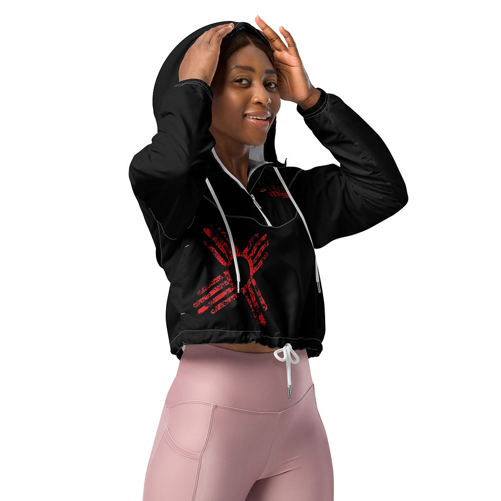 Thumbnail: ENHANCED FITNESS LOGO BLACK windbreaker 2
