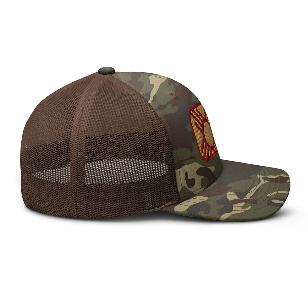 Thumbnail: NM USA retangle logo Camouflage trucker hat