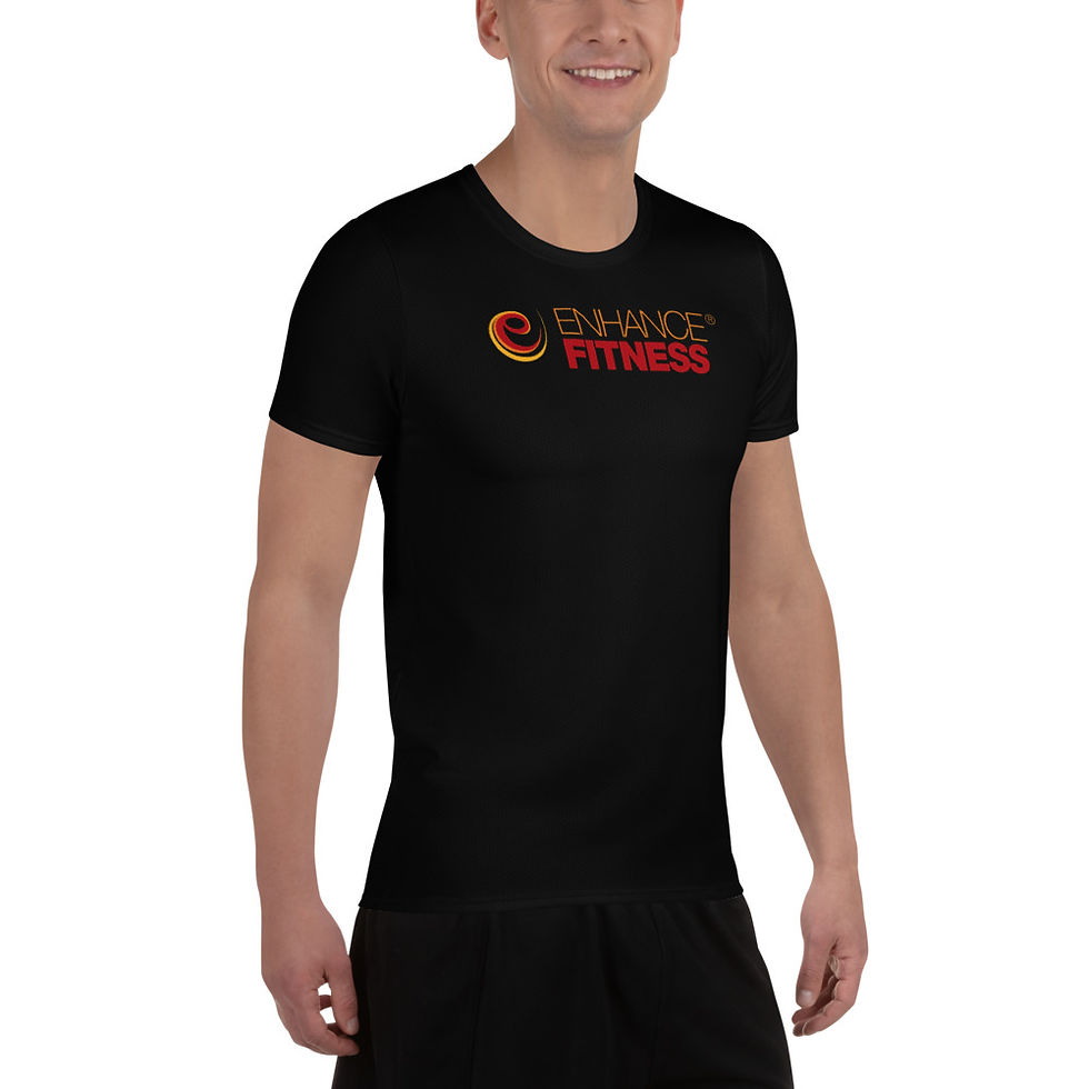 Thumbnail: ENHANCE FITNESS Men's athletic t-shirt