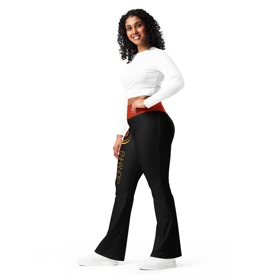 Thumbnail: ENHANCE FITNESS Flare leggings