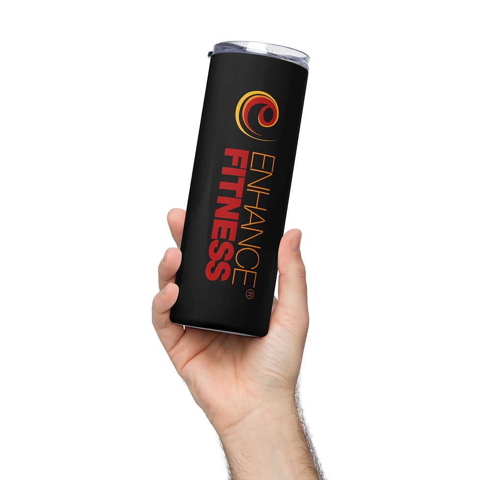 Thumbnail: ENHANCED FITNESS Stainless steel tumbler
