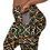 Thumbnail: Leggings with pockets Leopard Print Lime Green