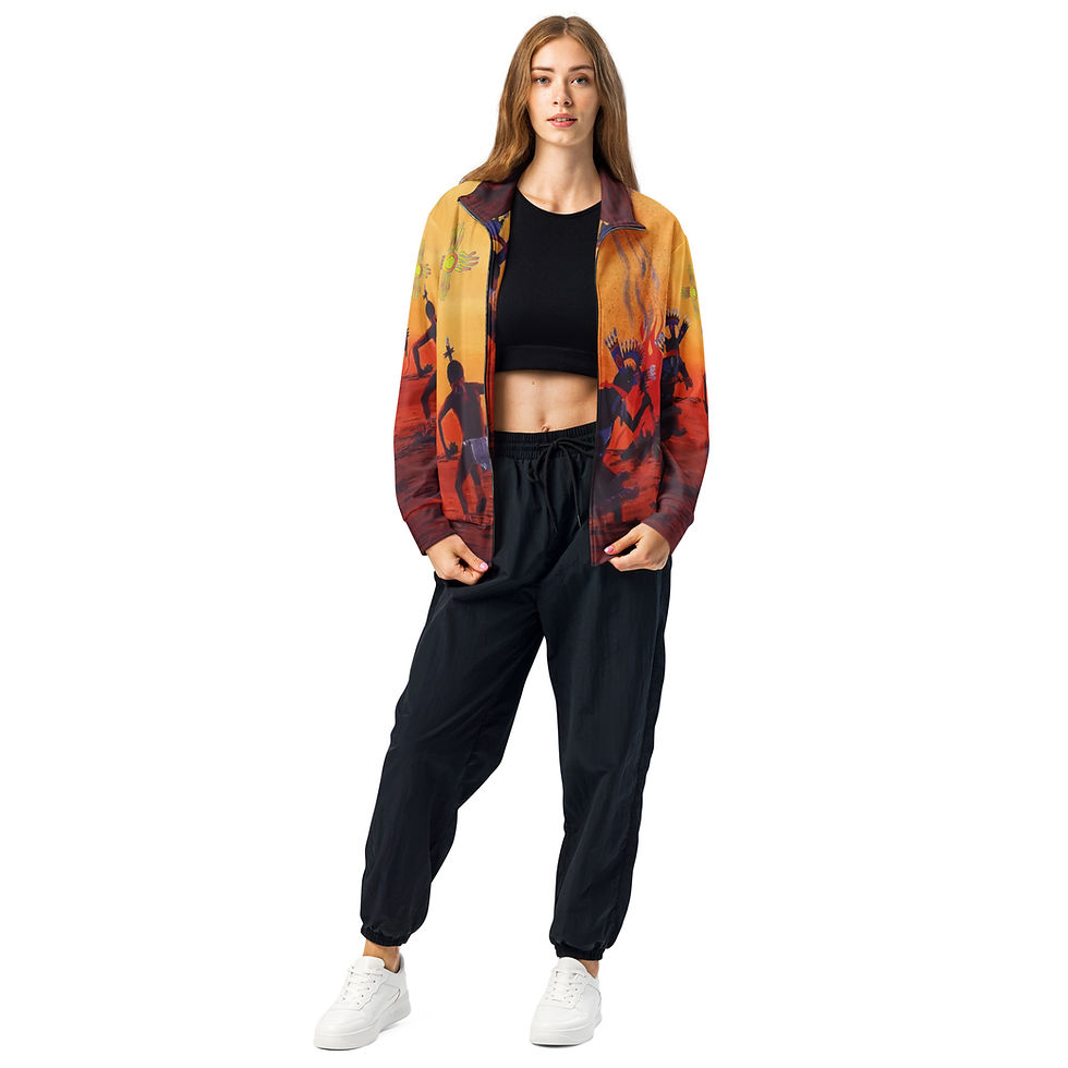 Thumbnail: Crown Dancer Unisex track jacket