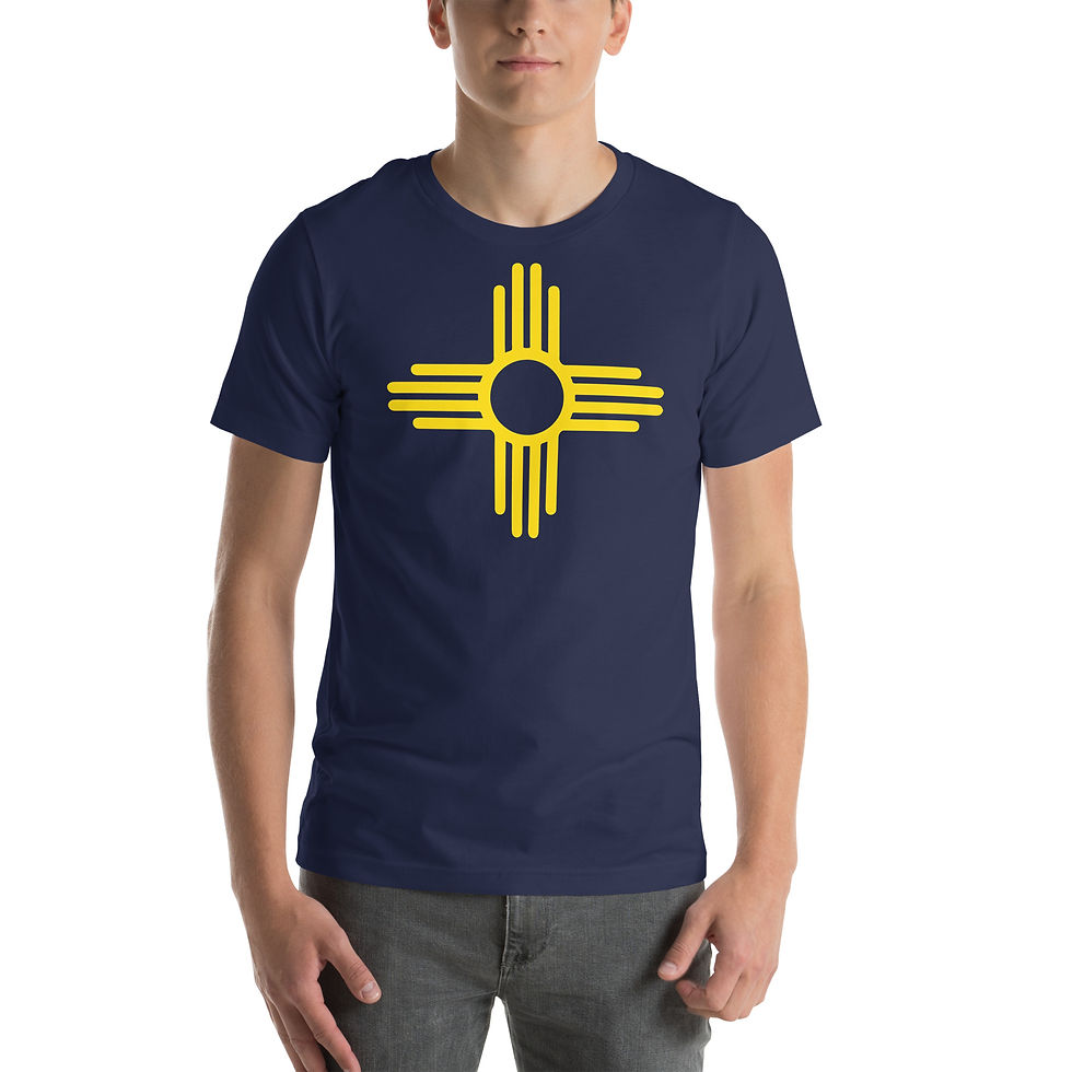 Thumbnail: Big Yellow Zia Unisex t-shirt
