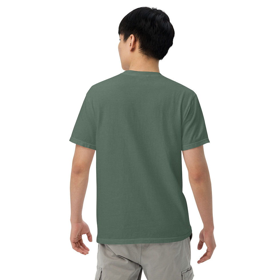 Thumbnail: Big Gray Zia Unisex garment-dyed heavyweight t-shirt