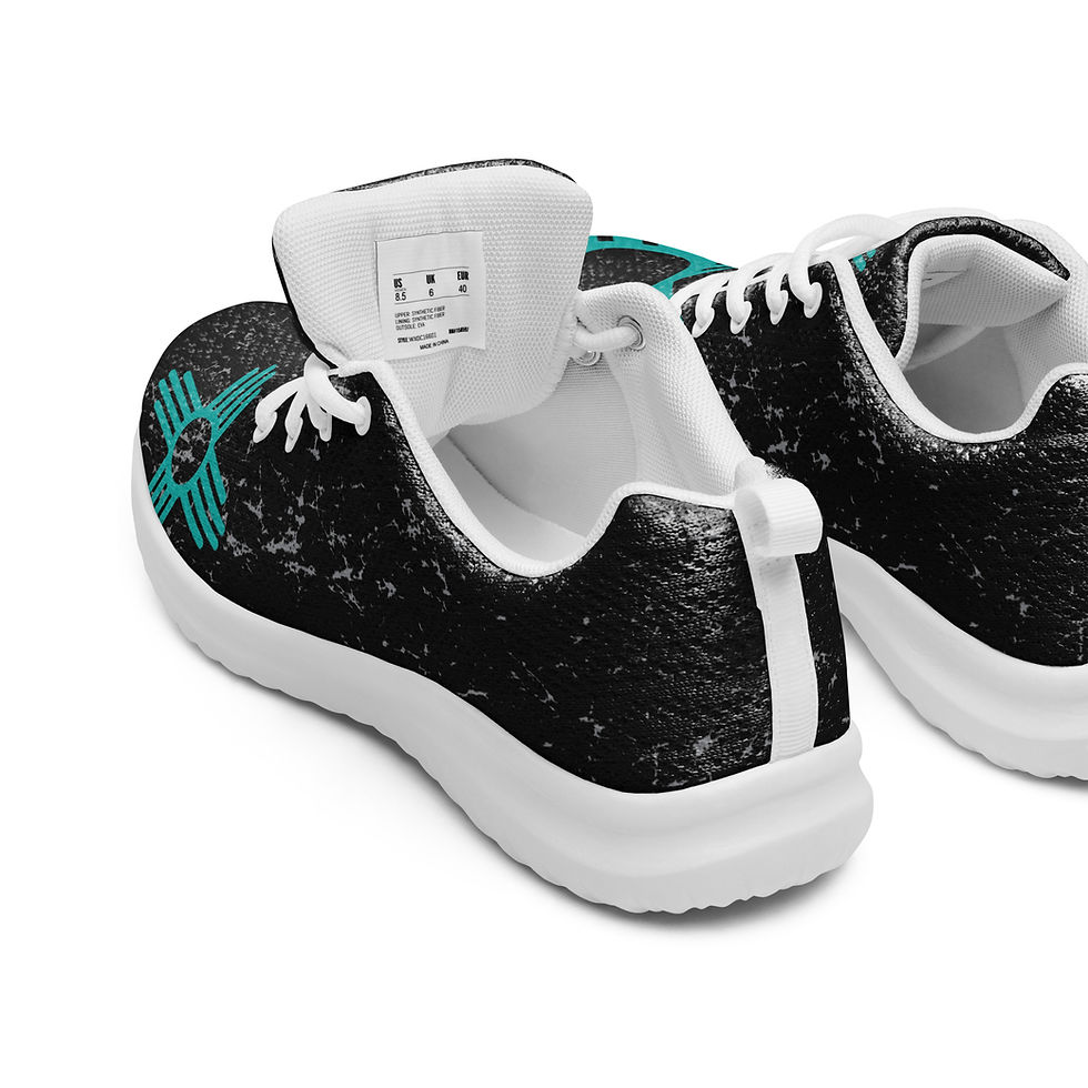 Thumbnail: Women’s Turqouise Black athletic shoes