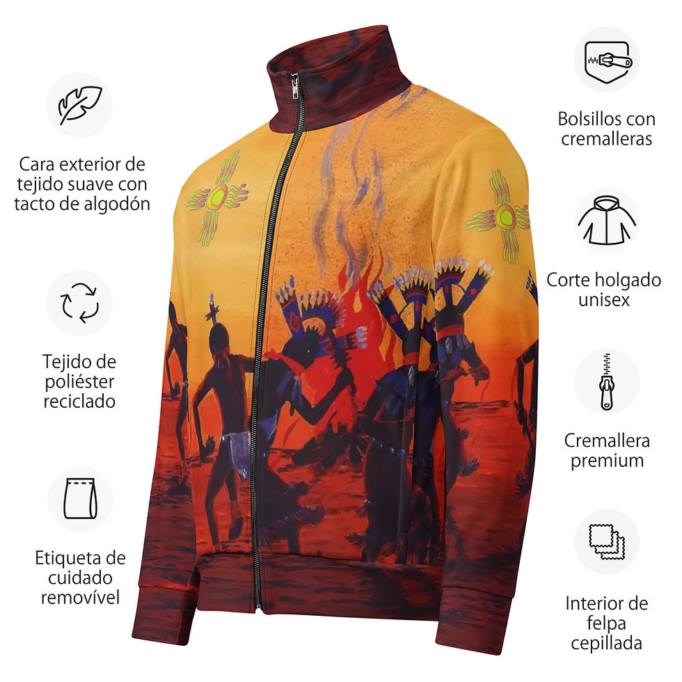 Thumbnail: Crown Dancer Unisex track jacket