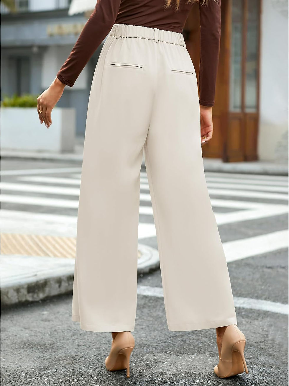 Thumbnail: GRAPENT Wide Leg Pants for Women Work Business Casual High Waisted Dressy Pants