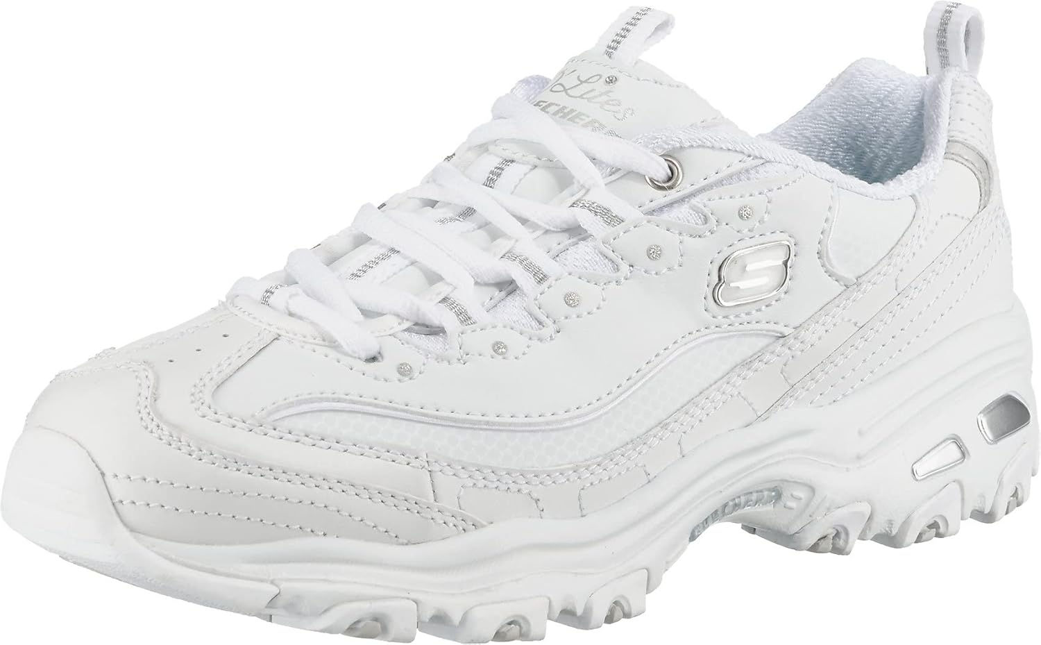 Skechers Women's D'Lites Fresh Start Memory Foam Lace-Up Sneakers