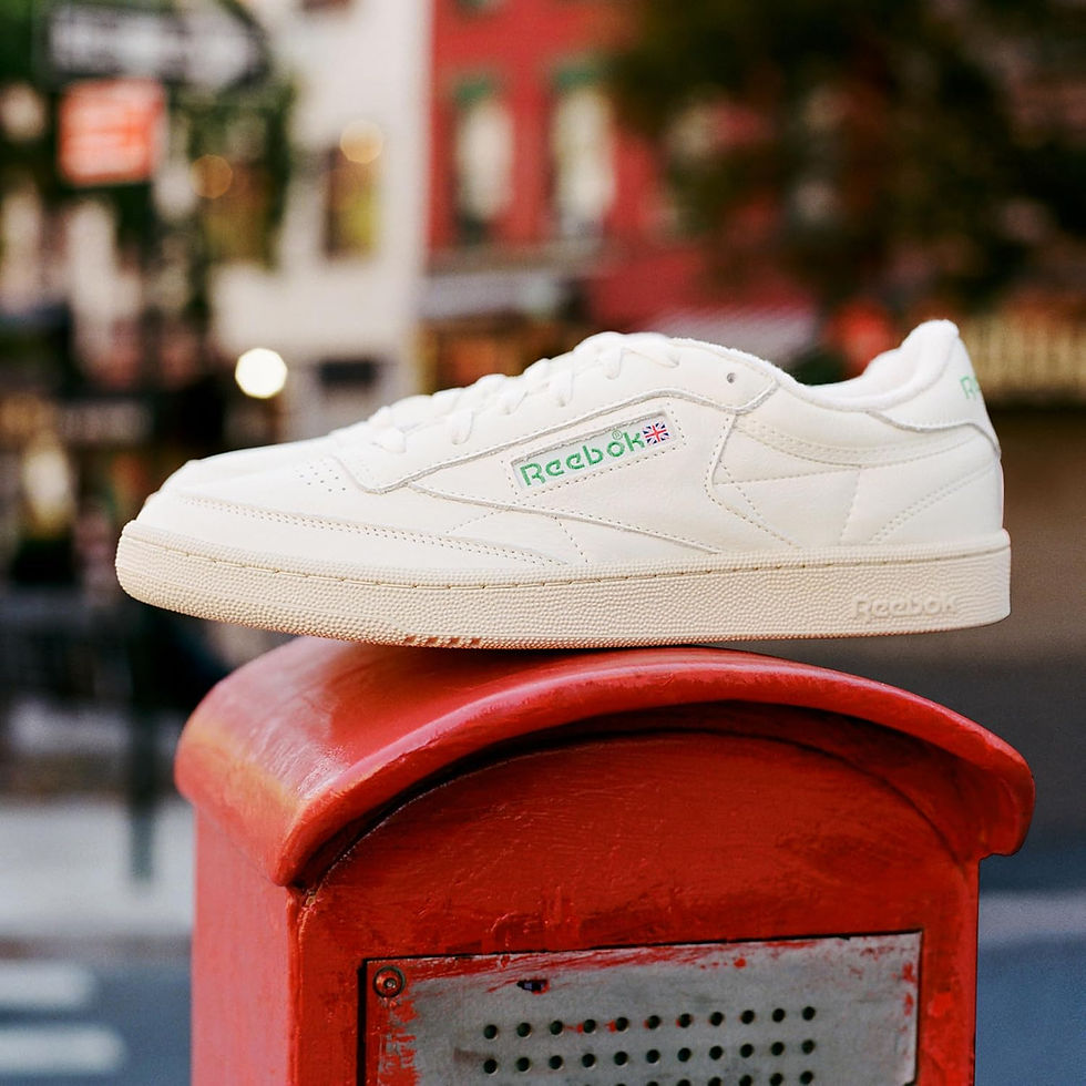 Thumbnail: Reebok Men's Club C 85 Vintage Leather Tennis Sneakers, Retro Style