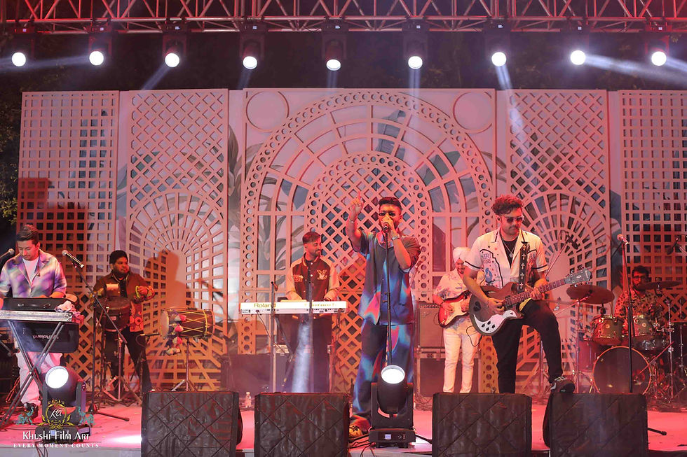 Celebrity perfomance