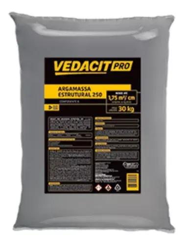 ARG ESTRUT 250 (BI) - COMP A - SC 30KG - VEDACIT