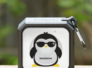Review Custom name cool penguin bluetooth speaker