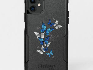 Big Deals! Blue Flying Butterflies Morpho OtterBox Commuter iPhone 11 Case