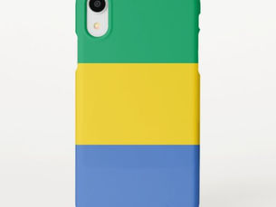 Top 5! Gabon flag iPhone XR case