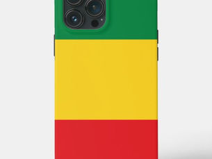 Best Price! Green, Gold (Yellow) and Red Colors Flag iPhone 13 Pro Max Case