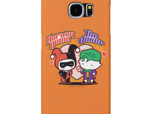 Top 5! Chibi Harley Quinn & Chibi Joker Hearts Samsung Galaxy S6 Case