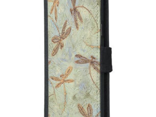Best Price! Dragonfly Dance Gold Samsung Galaxy S5 Wallet Case
