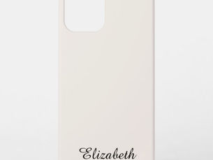 Big Deals! Elegant Modern Template Calligraphy Name Monogram iPhone 12 Case