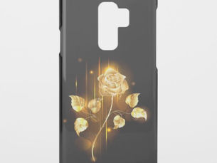 Hot Deals! Golden rose ( gold rose ) uncommon samsung galaxy s9 plus case