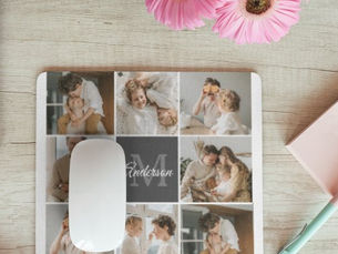 Review Modern Family Collage Photo & Personalized Gift Mouse Pad