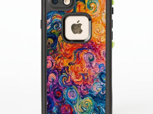 Best Deals! Psychedelic Swirls Oil Painting