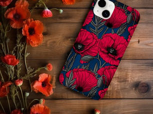 Top 5! Night poppy garden Case-Mate iPhone 14 plus case